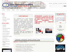 Tablet Screenshot of liceocampanellalamezia.it